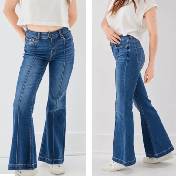 American Eagle Outfitters Denim - Nwt American Eagle Festival Flare Jeans
